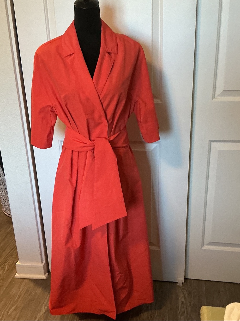 Natan Akim Belted Jacquard Dress 10 USA 40 Euro